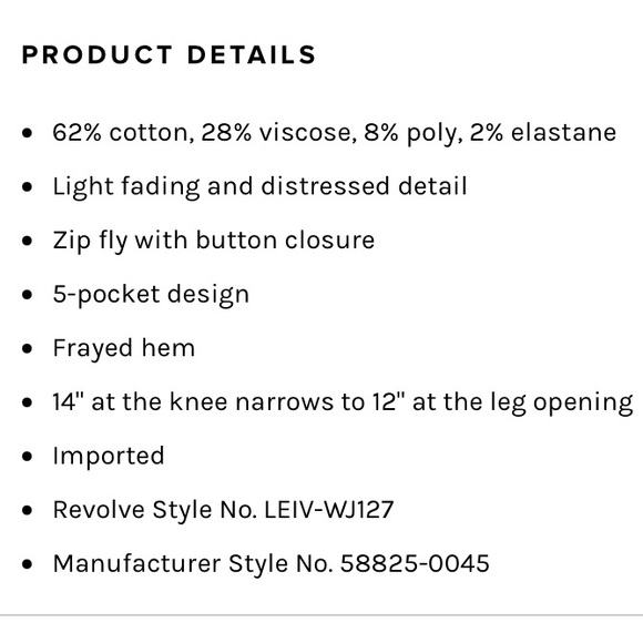 LEVI’S Premium 724 High Rise Straight Crop Black Pixel Jeans - Picture 8 of 8